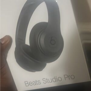 Beats by Dre Studio Pro Black On-Ear Headphones